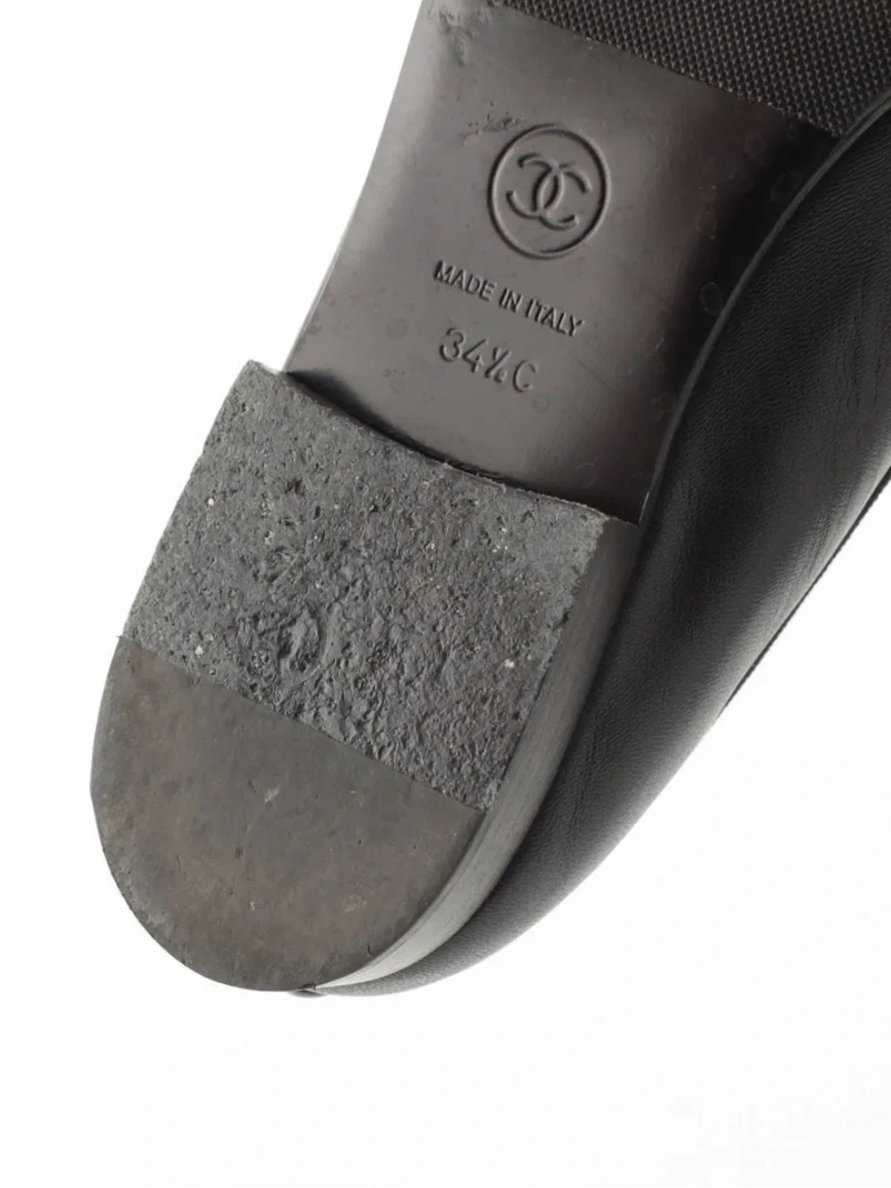 CHANEL lambskin patent